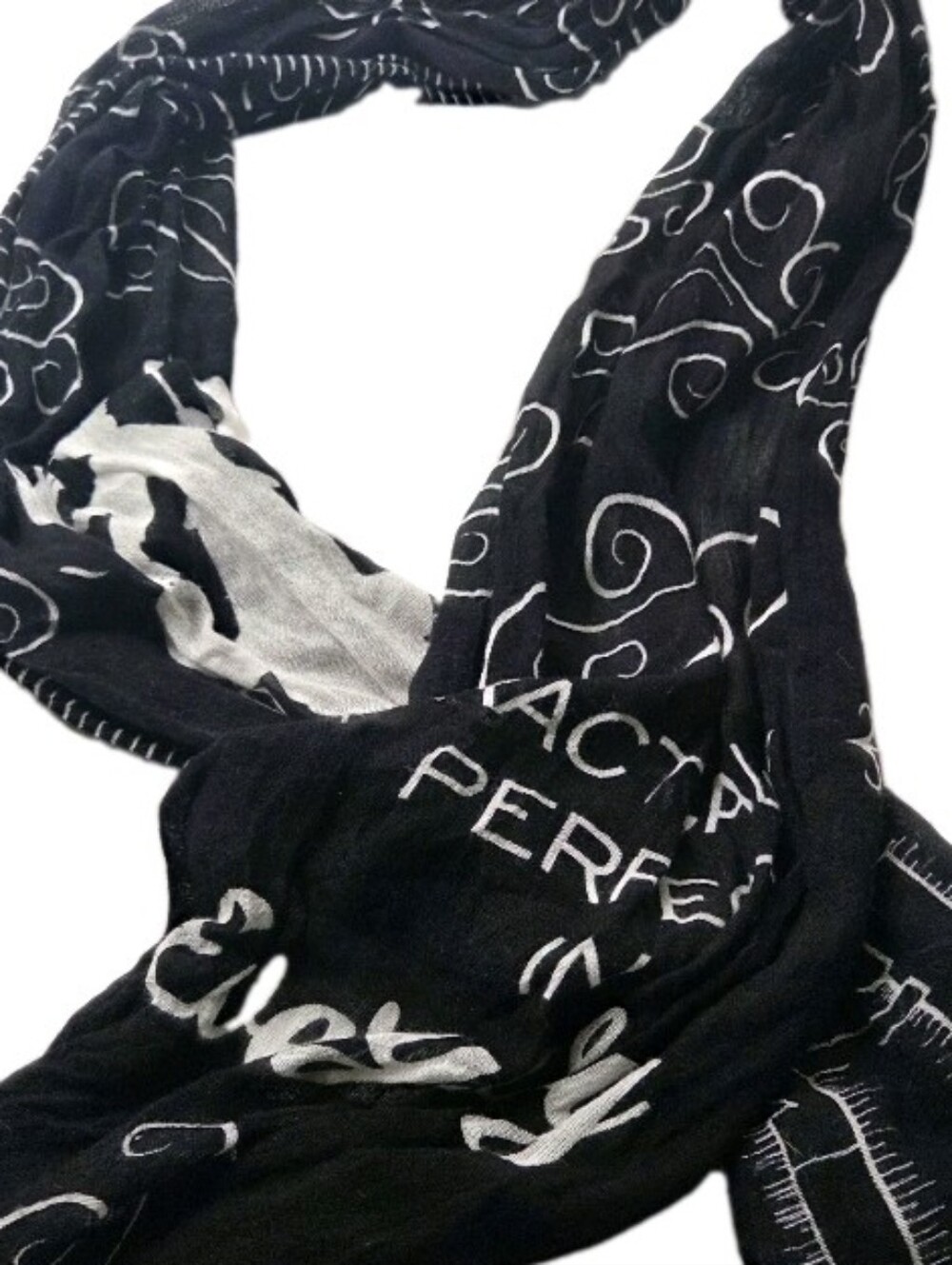Disney Parks Mary Poppins Practically Perfect Rayon Scarf